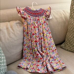 Smocked Apple Dress